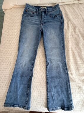 Madewell Kick Out Crop Jeans